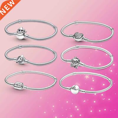 New 925 sterling Silver Brcaelet Stitch silver bracelet cast