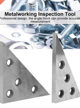 2Pcs Angle Block High Accuracy Manganese Steel Machinist Mea
