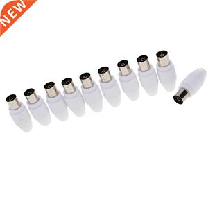 10 Pieces RF Female Connector Plug for Coaxial Coax Cable TV