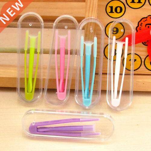 2022 1 Set Multicolor Protable Contact Lenses Tweezers With