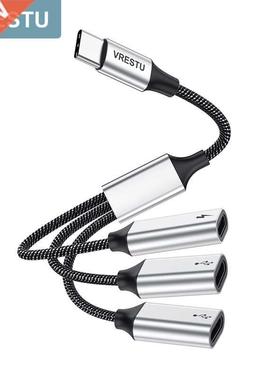 USB Type C to USB 2.0 USBC Dock HUB 3 in 1 USB C OTG dpter