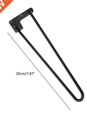 4 Pack  8 Black Furnture Legs Cabnet Cupboard Metal