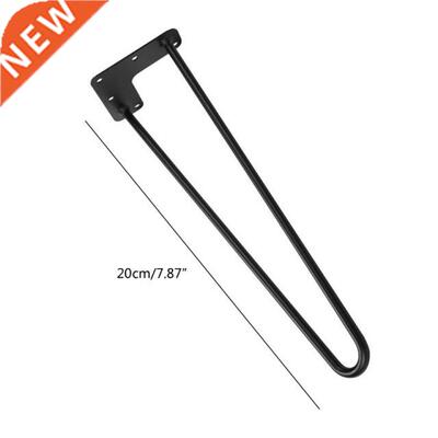 4 Pack  8 Black Furnture Legs Cabnet Cupboard Metal