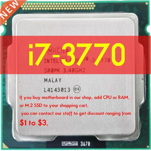 Intel Coe i7-770 i7 770 .4 GHz Quad-Coe Eight-Thead C