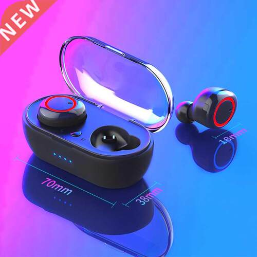9D Steeo Eahones Bluetooth Wieless Headset Game Y50 Tws