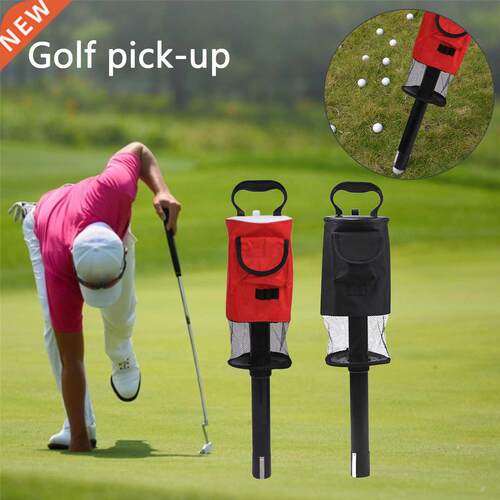 Golf Ball Pick-up Retriever Bag Portable Golf Ball Storage