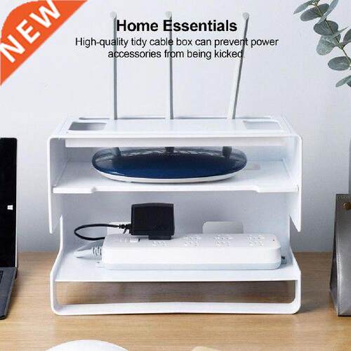 Dustproof Wifi Router Storage Box Desktop Socket Wire
