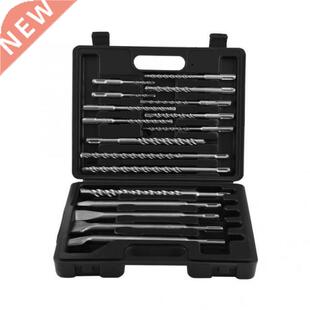 17pcs Drill Bits and Chisels Set for Electric Rotatory Hamme