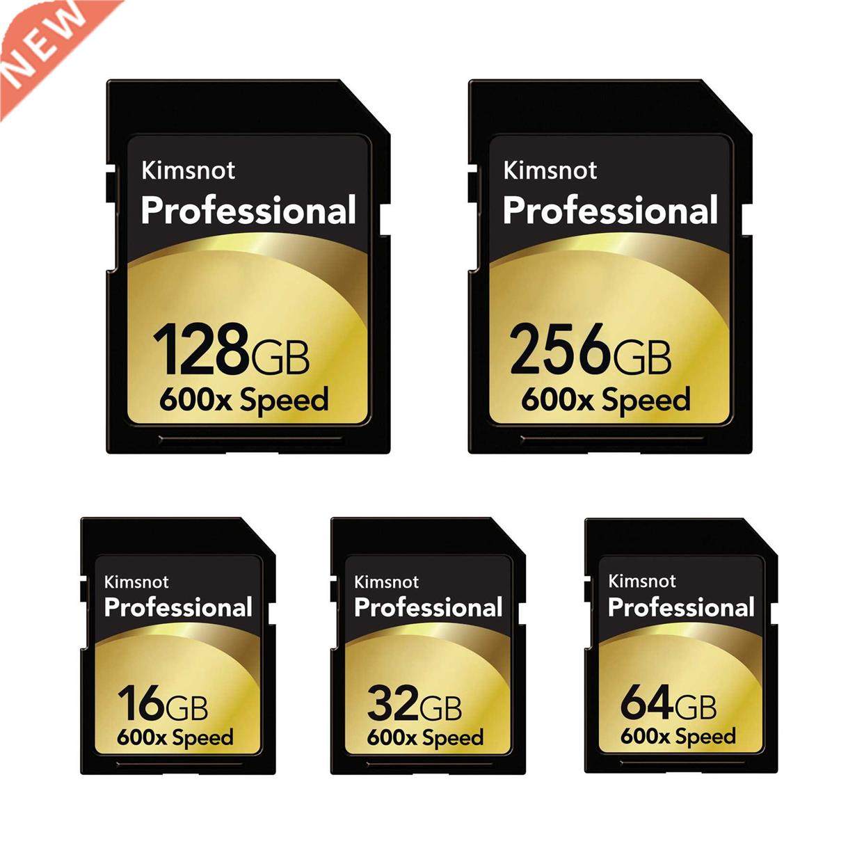 Kimsnot Professional SDXC Card 64GB 128GB 256GB 16GB 32GB SD图片