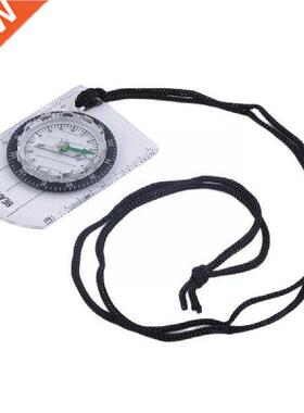 Transparent Plastic Compass Proportional Footprint Camping