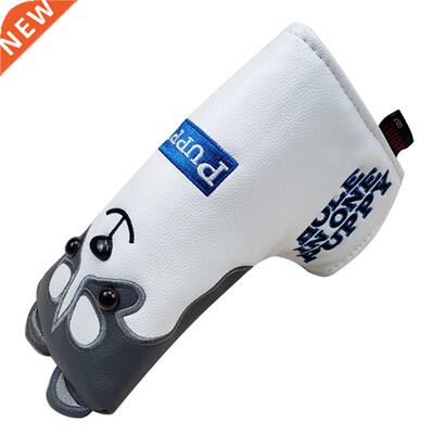 New Golf club Putter Cover with Magnetic Closure P Leather L