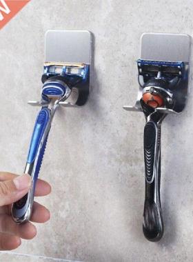 Punch-free Razor Holder Storage Hook Wall Mount Men's Razor
