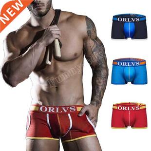 Men Underwear Boxers Mesh Breathable Comfortable Underpants