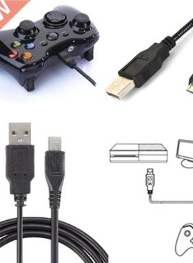 Black Micro Usb Charging Data Cable Cord ForPs4 Controller