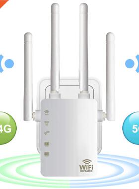 WiFi Range Extender 300/ 1200Mbps Dual Band 2.4/5GHz Wi-Fi I