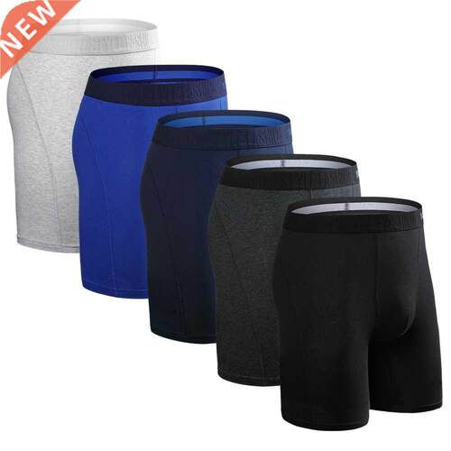 5 pcs Long Boxer Men Underwear Underware Mens Underwear Boxe
