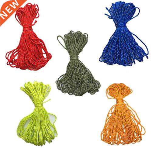 20m 2.5mm Reflective Paracord Tent Cord Rope Camping Awning