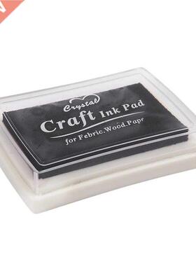 Promotion--Black Ink Pad Inkpad Rubber Stamp Print Craft No