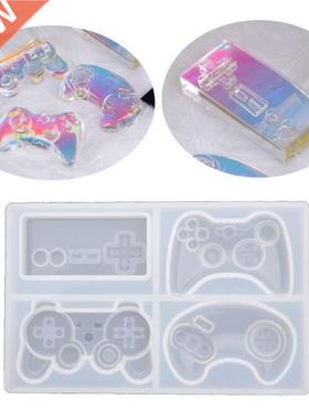 4-Styles Game Consoles Handle Pendant Silicone Resin Mold Ga