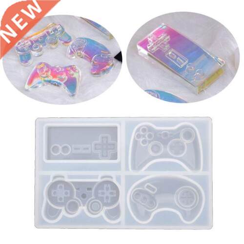 4-Styles Game Consoles Handle Pendant Silicone Resin Mold Ga