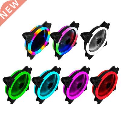 120mm Fan Silence Chassis High Airflow Low Profile LED CPU