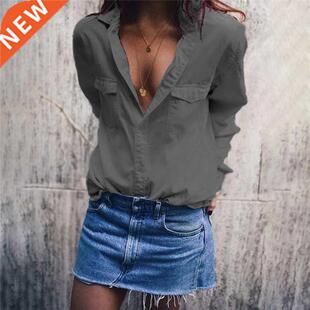 d Cotton Linen Shirt Irregular Hem Loose Party Top Size