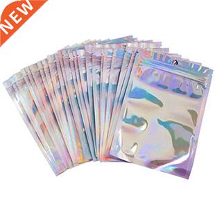 25Packs Foil Ziplock Bags Resealable Smell Proof Bags Alumin