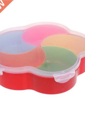 Multi-function Snck Pltes Cndy Box With Lid Home Lrge C