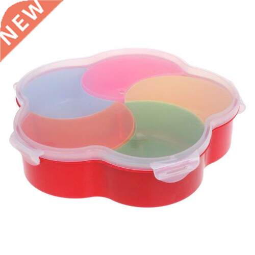 Multi-function Snck Pltes Cndy Box With Lid Home Lrge C