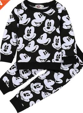 Baby Boys Girls Mickey Mouse Spring Autumn Clothing Toddler