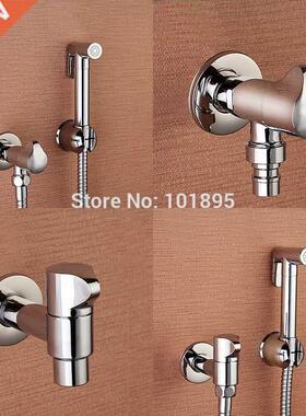 Wall Mounted Half Inch Thread Chrome Cold Water Tap with Bi