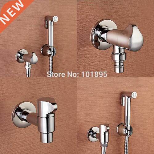 Wall Mounted Half Inch Thread Chrome Cold Water Tap with Bi