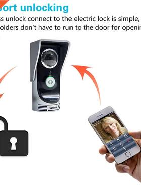 WIFI Doorbell Video Intercom Door Phone Wireless Digital Sma