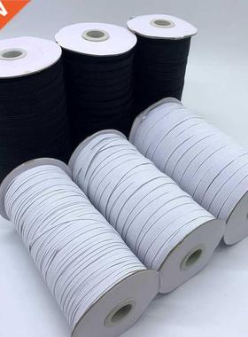 /6/8/10/12mm 5yards/Lot High-Elastic Sewing Elastic Ribbon