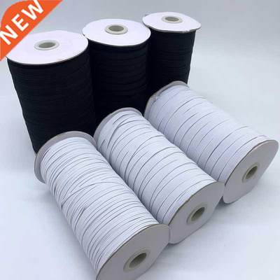 /6/8/10/12mm 5yards/Lot High-Elastic Sewing Elastic Ribbon