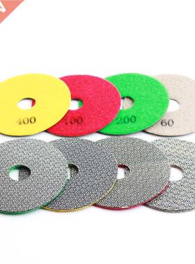 1pcs 4 inch 100mm Electroplated Polishing Pad Fast Removal T
