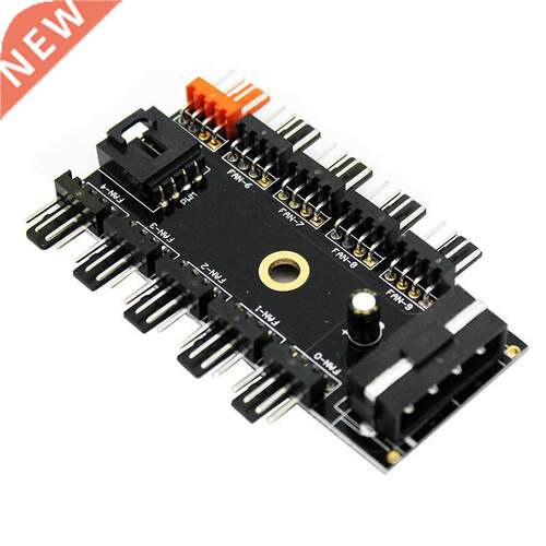 Computer/Pc Case Fan Controller Power Cable 1 Female to 10 M