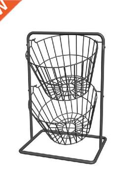 New 2 Tier Fruit Basket Fruit Bowl For Kitchen
