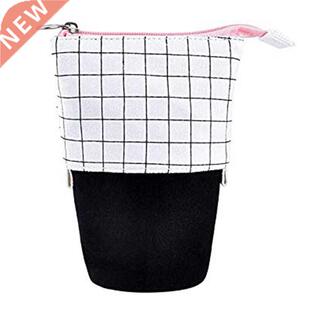 Pencil Case Stand Up Pencil Holder Pen Box Stationery Organi