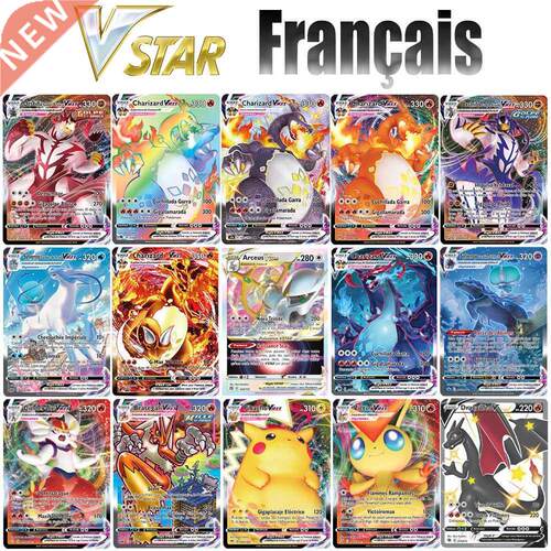 New Pokemon Cards in French Arceus Brilliant Star Latest Vst