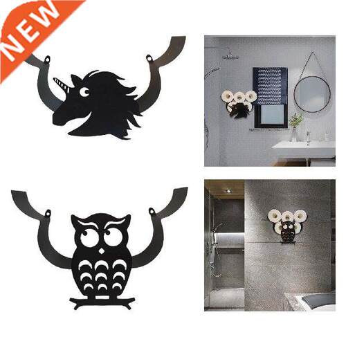 Iron Roll Paper Holders Roll Rack for Bathroom Kitchen