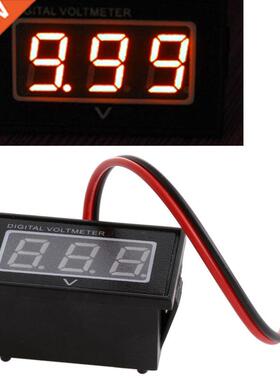 attery Meter DC 2.5-30V Gauge Voltmeter LED Red M15