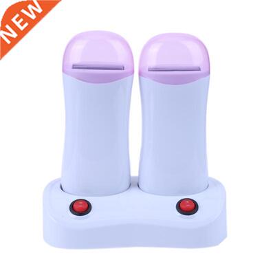 2pcs Electric Epilator Base Roll On Refillable Depilatory Wa
