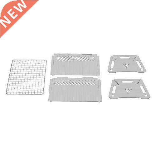 Camping Wood Burning Stove Stainless Steel Folding Camp
