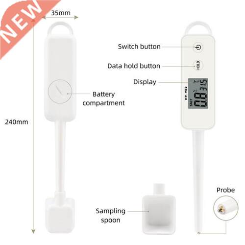 High-precision Salinity Meter Food Brine Salinity Kitchen So