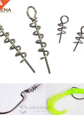 Hyaena 30pcs/lot Fishing Hook Fishing Soft Lure Baits Rigs