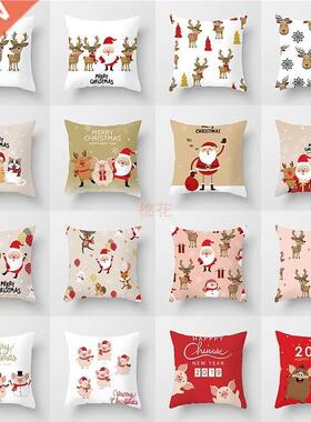 Christms Pillowcse Nordic Style Cushions Christms