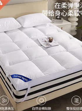 10cm Hotel soft bed mattress folding mattress topper pad床垫