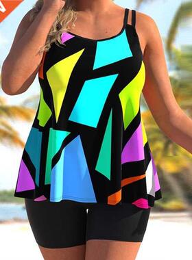 Bikini plus size big Swim suit Swimwear Swimsuit fat Women 7