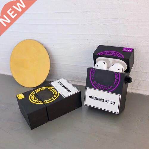Silicone Cigarette Case Box Earphone Protection For Airpods